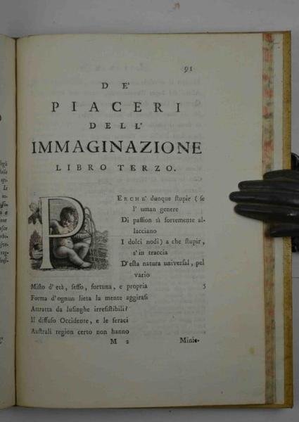 I piaceri dell'immaginazione poema inglese. trasportato in Verso sciolto Italiano …