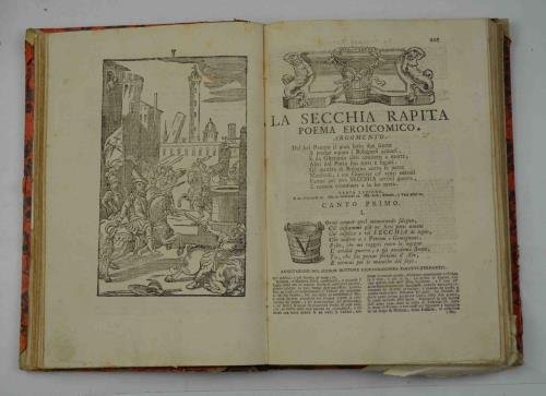 La secchia rapita… colle dichiarazioni di Gaspare Salviani… s'aggiungono la Prefazione, e le Annotazioni di Giannandrea Barotti… Le varie Lezioni de' Testi a penna, e di molte Edizioni; e la vita del Poeta composta da Lodovico Antonio Muratori… Seconda edizione.