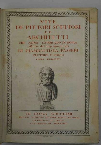 Vite de' Pittori, Scultori, ed Architetti che anno lavorato in …