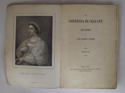 La Contessa di Cellant. Dramma. | Immagine principale