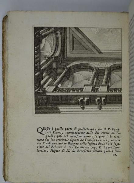 La prospettiva pratica delineata in tavole.