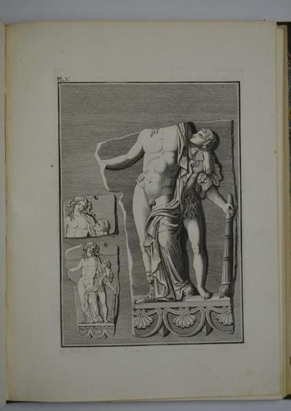 Recueil de fragmens de sculpture antique en terre cuite.