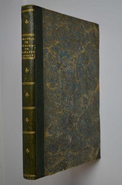 Recueil de fragmens de sculpture antique en terre cuite.