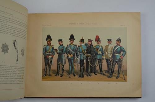 L'Armée allemande sous l'empereur Guillaume II. Déscription authentique del l'habillement …