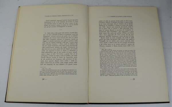 Il carattere dei giapponesi secondo i missionari del secolo XVI.