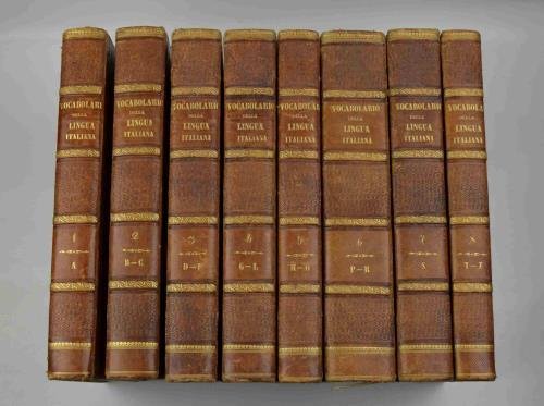 Vocabolario universale della lingua italiana. Edizione eseguita su quella del Tramater di Napoli con giunte e correzioni per cura del Pr. Bernardo Bellini, prof. Don Gaetano Codogni, Antonio Mainardi, ecc. ecc.