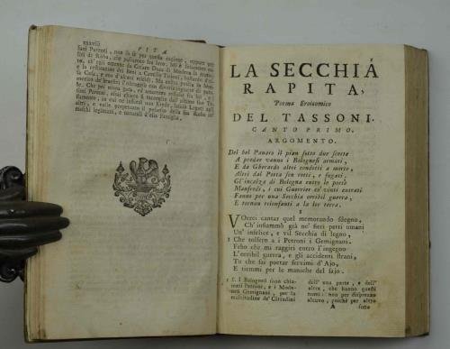 La secchia rapita. Poema eroicomico . colle dichiarazioni di Gaspare …