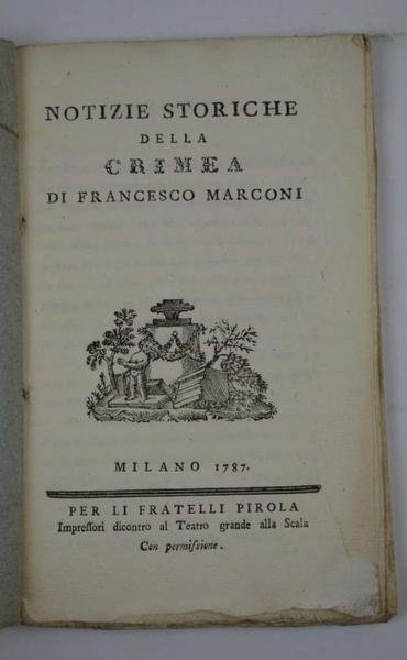 Notizie storiche della Crimea…