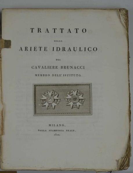 Trattato dello ariete idraulico…