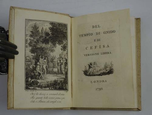 Del Tempio di Gnido Canti VIII e di Cefisa Canto …