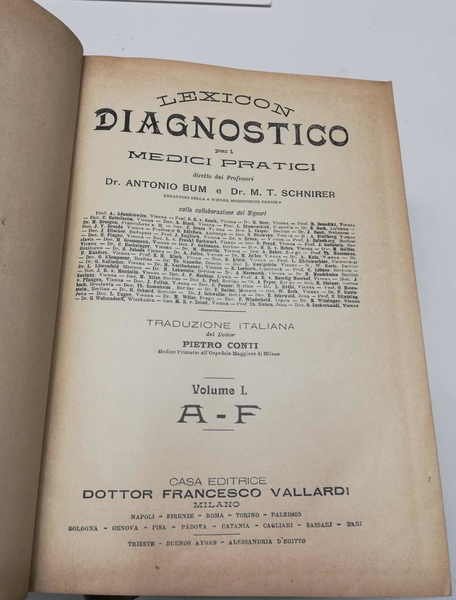 Lexicon diagnostico per i medici pratici… Traduzione italiana del dottor …