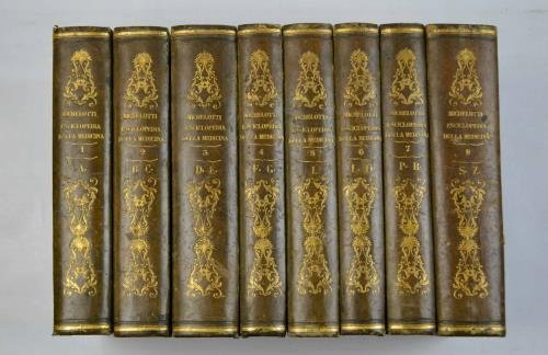 Enciclopedia delle scienze pratiche della medicina comprendente trattati di Patologia generale, Notomia patologica generale e seciale, Terapeutica generale, Patologia e terapia speciale, Medicina legale, ec. Opera compilata da' più celebri professori e dottori delle Università e spedali d'Inghilterra, Scozia ed Irlanda... Tradotta dall'inglese da L. Michelotti...