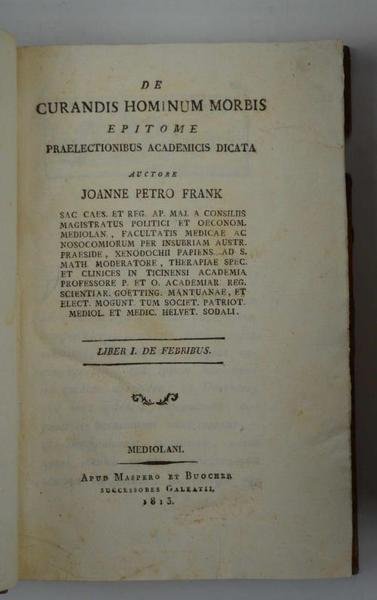De curandis Hominum morbis epitome praelectionisbus academicis dicata…