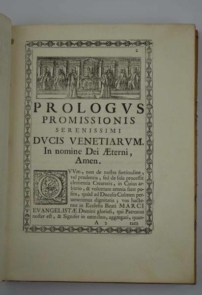 Promissio serenissimi venetiarum ducis serenissimo Silvestro Valerio duce edita.