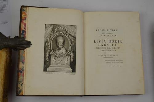 Prose e versi per onorare la memoria di Livia Doria …