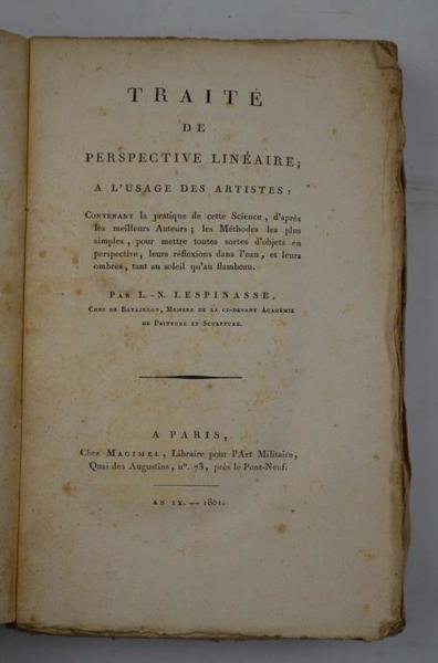 Traité de perspective linéaire a l'usage des artistes… | Immagine Gallery 3