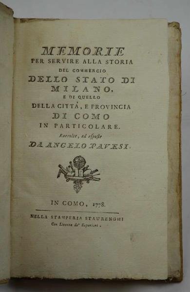 Memorie per servire alla storia del commercio dello stato di … | Immagine Gallery 2
