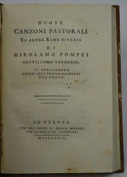 L'epistole… volgarizzate da Girolamo Pompei… | Immagine Gallery 4
