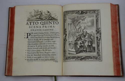 Delle opere del cavalier Battista Guarini. Tomo primo (-quarto)