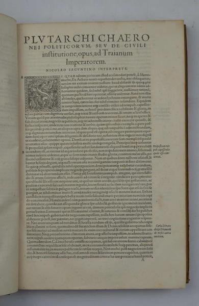 Plutarchi Chaeronei, philosophi et historici gravissimi, Ethica sive Moralia opera, …
