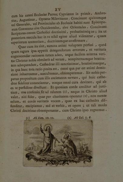 De cathedra Romana sancti Petri principis apostolorum. Oratio habita in …