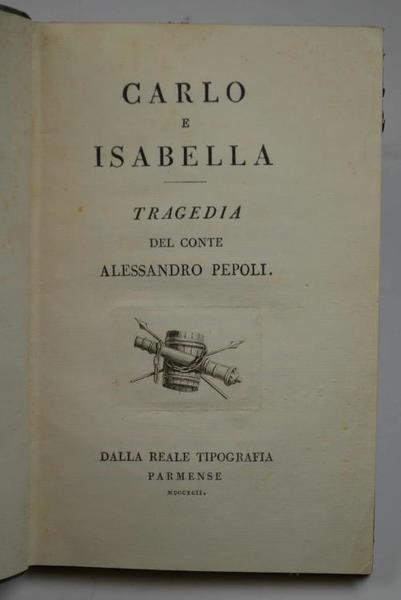 Carlo e Isabella. Tragedia…