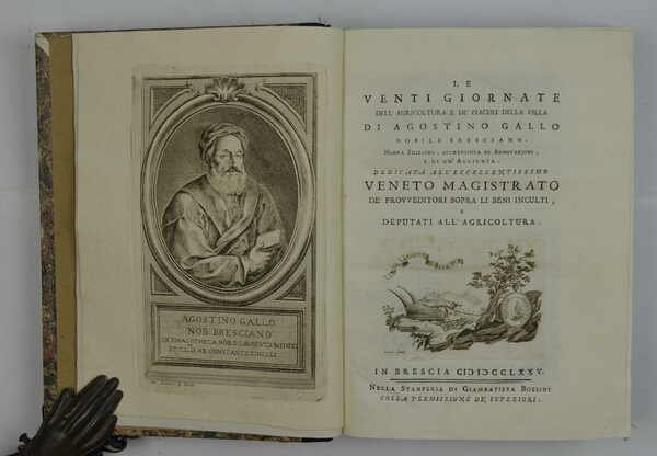 Le venti giornate dell'agricoltura e de' piaceri della villa… nuova … | Immagine principale