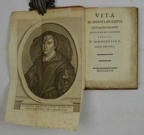 Vita di Donna Olimpia Maidachini Pamfili Principessa di S. Martino …
