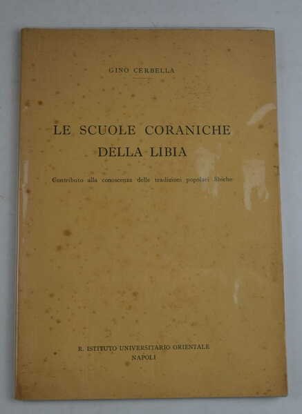 Le scuole coraniche della Libia…