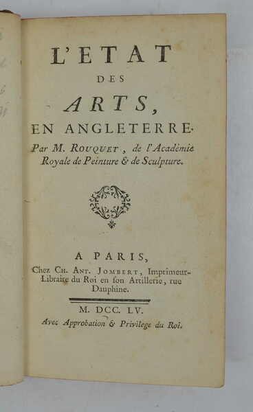 L'état des arts en Angleterre… | Immagine principale