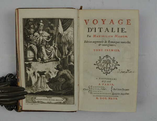 Voyage d'Italie… Edition augmentée de Remarques nouvelles et intéressantes. | Immagine principale