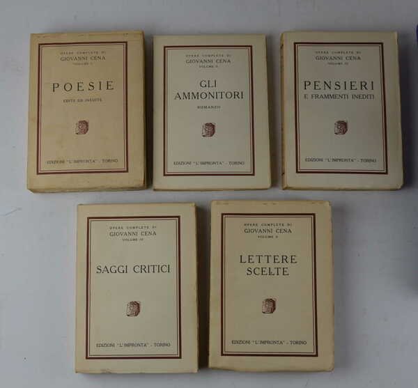 Opere complete. | Immagine principale