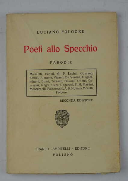 Poeti allo specchio. Parodie… Seconda edizione. | Immagine principale