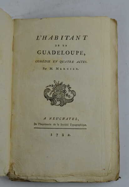 L'habitant de la Guadeloupe, comedie en quatre actes… | Immagine principale