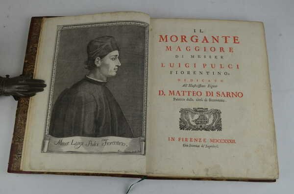 Il Morgante Maggiore. dedicato all'illustrissimo signor D. Matteo di Sarno …