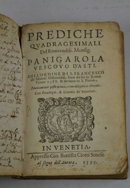 Prediche quadragesimali. fatte da lui in Roma l'anno 1588 et …