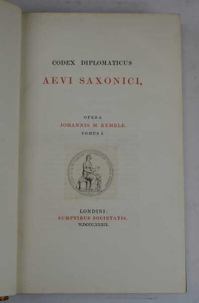 Codex Diplomaticus aevi Saxonici…
