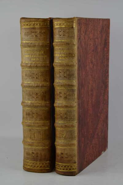 Corpus juris civilis romani, inquo institutiones, digesta ad Codicem florentinum …