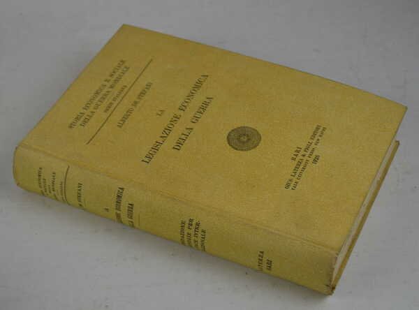 La legislazione economica della guerra. | Immagine principale