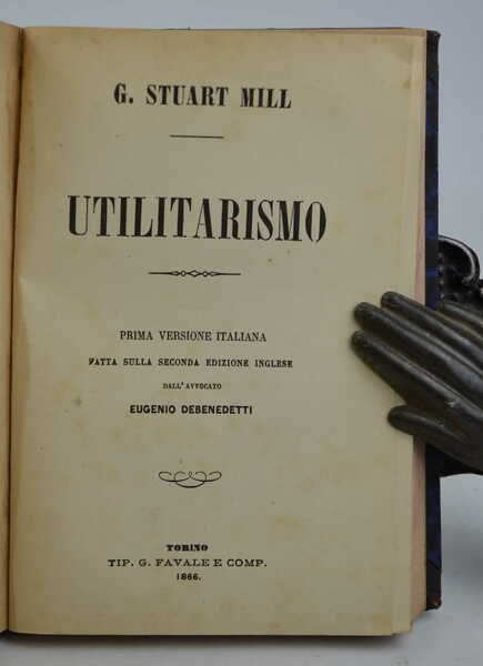 Il governo rappresentativo… traduzione fatta sull'ultima edizione inglese da F. …