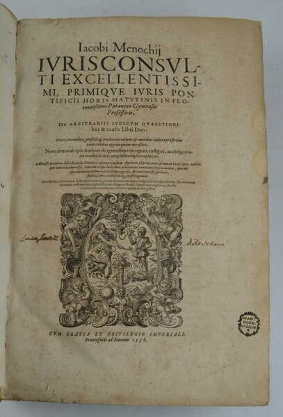 De arbitrariis iudicum quaestionibus et causis, Libri duo.