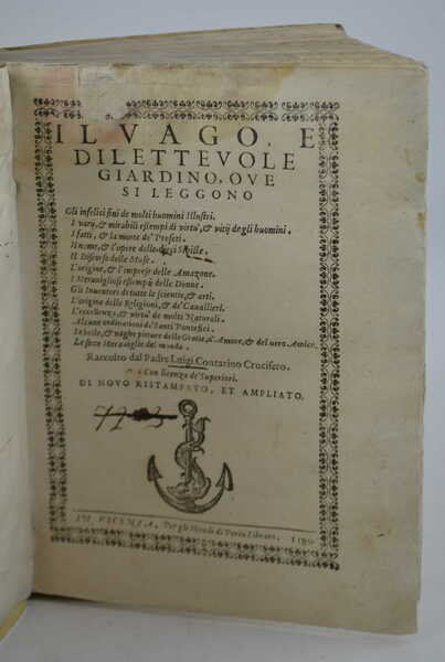 Il vago, e dilettevole giardino, Ove si leggono gli infelici … | Immagine Gallery 2