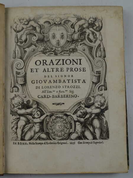 Orazioni et altre prose…