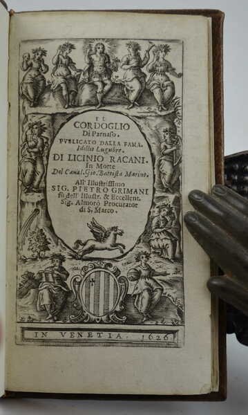 Il cordoglio di Parnaso. Publicato dalla fama. Idillio lugubre. In …