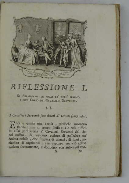 Riflessioni filosofiche, e politiche sul genio e caratteri de' Cavalieri …