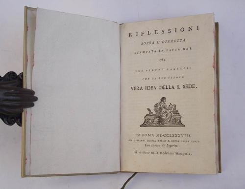 Riflessioni sopra l'operetta stampata in Pavia nel 1784 per Pietro …