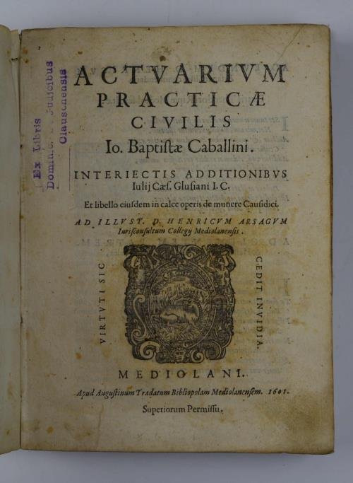 Actuarium practicae civilis…