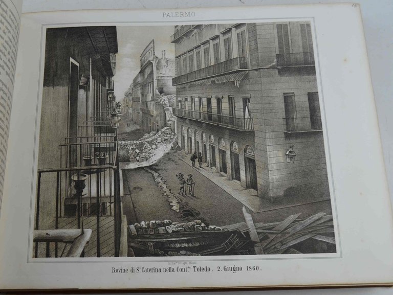 Album storico artistico. Garibaldi nelle due Sicilie ossia guerra d'Italia …