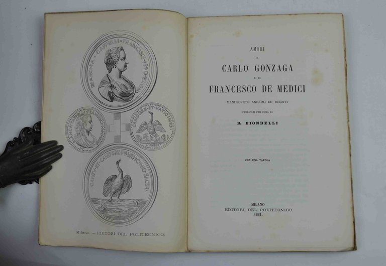 Amori di Carlo Gonzaga e di Francesco De Medici manuscritti …