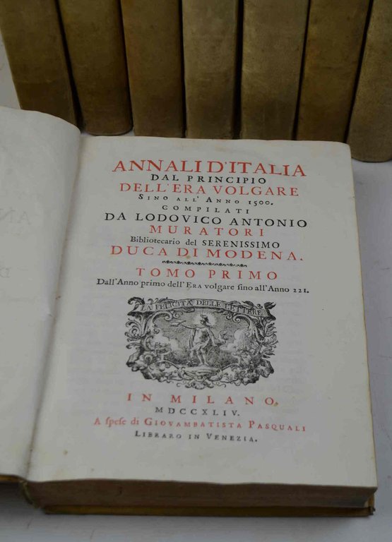 Annali d'Italia dal principio dell'era volgare sino all'anno 1500... | Immagine Gallery 2